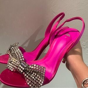 Zara heels us 37 pink